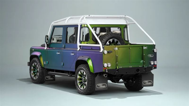 Land Rover Defender V8客製車。（圖／翻攝Land Rover網站）