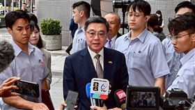 行政院長卓榮泰今(25)日 出席115年國家政務研究班及高階領導研究班聯合開訓典禮受訪。（圖／行政院提供）