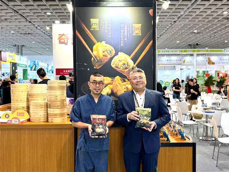 從預約困難店到甜餃新物種！奇美食品攜手昭和食堂攻台北食品展　展現品牌年輕化布局。（圖／業者提供）