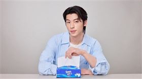許光漢成為德國頂級紙品品牌Tempo年度代言人，將深受歐洲消費者喜愛的高品質紙品帶進台灣市場。（圖／業者提供）