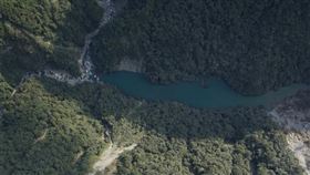 萬里溪,堰塞湖。（圖／農業部提供）