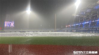 閃電又打雷　富邦味全因雨保留至28日再戰