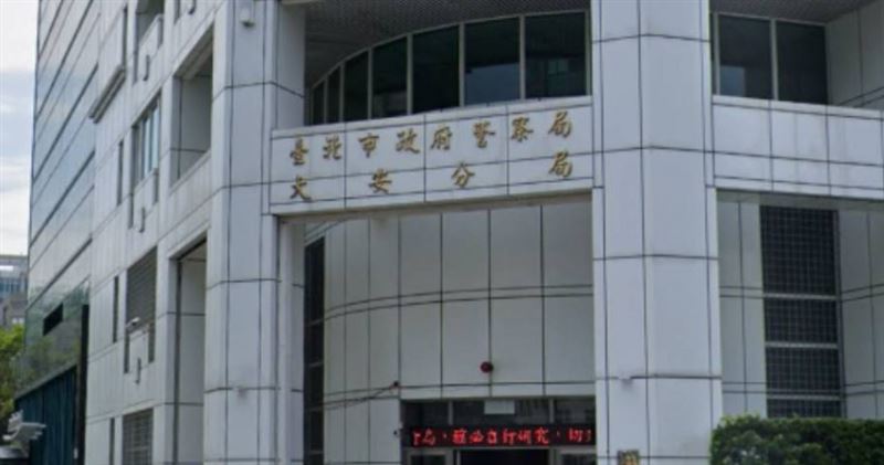北市大安分局25日將涉嫌偷拍的葬儀公司員工逮捕到案。（圖／翻攝自Google Maps）