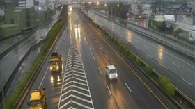 台南市,高雄市,屏東縣,仁德,交流道,匝道,雷雨,道路。（圖／翻攝自1968APP）