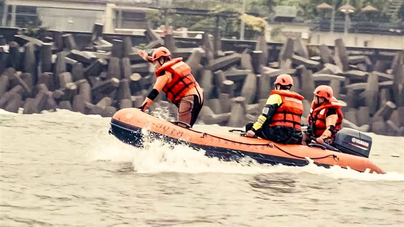 米克拉颱風強降雨襲臺，管碧玲下令海巡全面救災