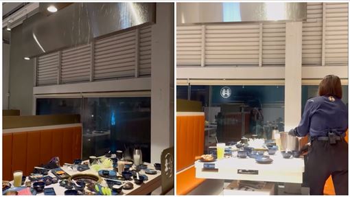 台南大雨燒肉名店變水簾洞　業者霸氣免單