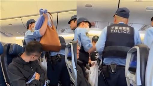 丟餐具、噴口水！中國大媽飛機上大鬧被抓