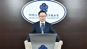 海基會秘書長羅文嘉表示，面對當前兩岸僵局，海基會提出「三項停止、兩項恢復、一項保障」（圖／海基會提供） 