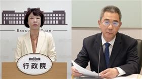 顏慧欣,李國興。（組合圖／翻攝畫面）