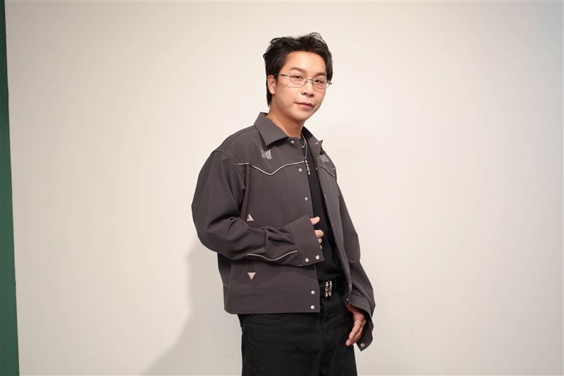 派翠克飾演癌症病患黃萬通。（圖／大愛提供）