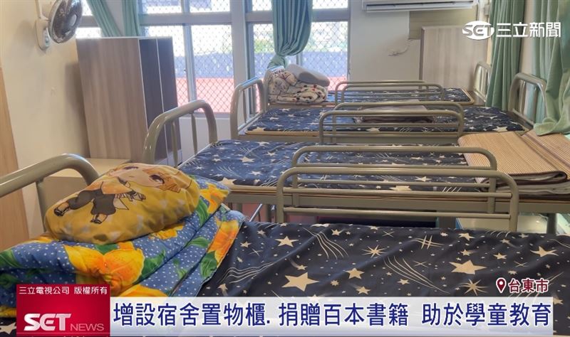 除了協助修繕老舊校舍，並導入閱讀資源，捐贈150本棒球相關書籍，讓球員擁有安全舒適的學習環境