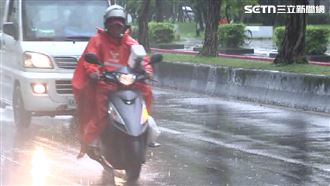 下班小心雨彈狂炸 4縣市下豪雨！慎防雷擊