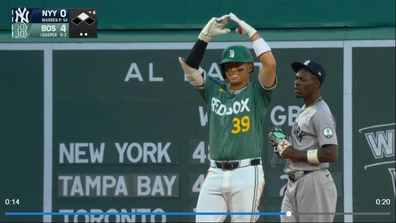 旅美小將鄭宗哲敲出大聯盟生涯首安。（圖／翻攝自MLB官網）