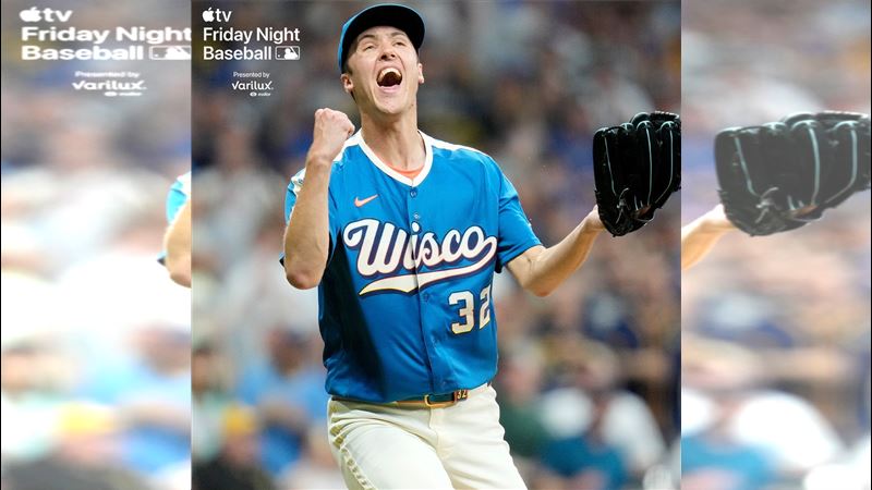 米蕭羅斯基（Jacob Misiorowski）飆出170公里火球。（圖／翻攝自MLB推特）