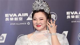 白冰冰。第37屆金曲獎頒獎典禮。（圖／記者鄭孟晃、田俊彥攝影）