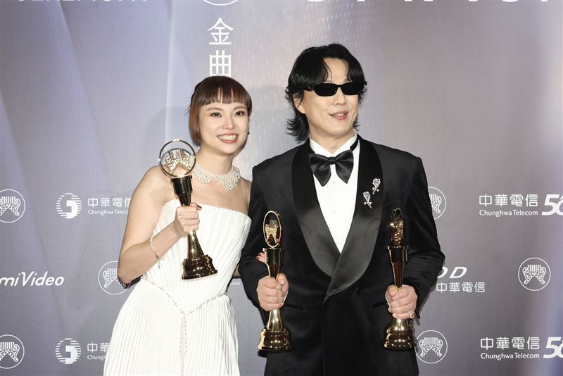 蕭煌奇、吳蓓雅成為本屆台語歌王、歌后。（圖／記者鄭孟晃、田俊彥攝影）