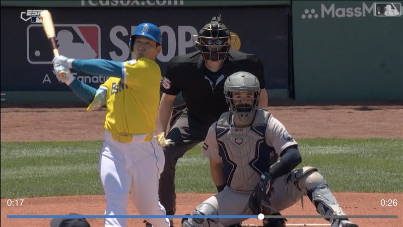 吉田正尚敲出「首局首打席」全壘打。（圖／翻攝自MLB官網）