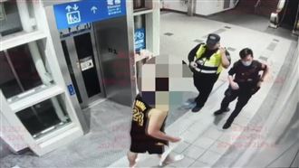 外籍球衣哥大鬧北捷101！失控畫面被拍