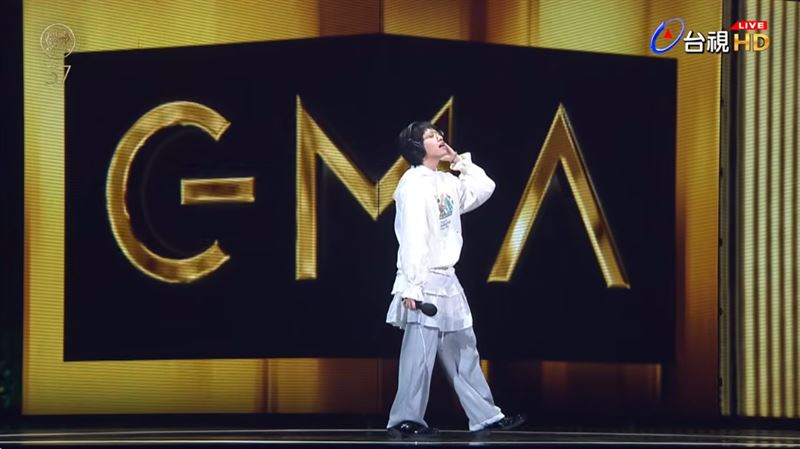 陳嫺靜的音樂才華早已受到專業音樂人關注。（圖／翻攝自GMA 金曲獎頒獎典禮暨國際音樂節 Golden Melody Awards &amp; Festival）