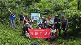 落石,台中,蝴蝶谷步道,和平區,罹難,登山團,死傷,意外（圖／吳水丕提供）