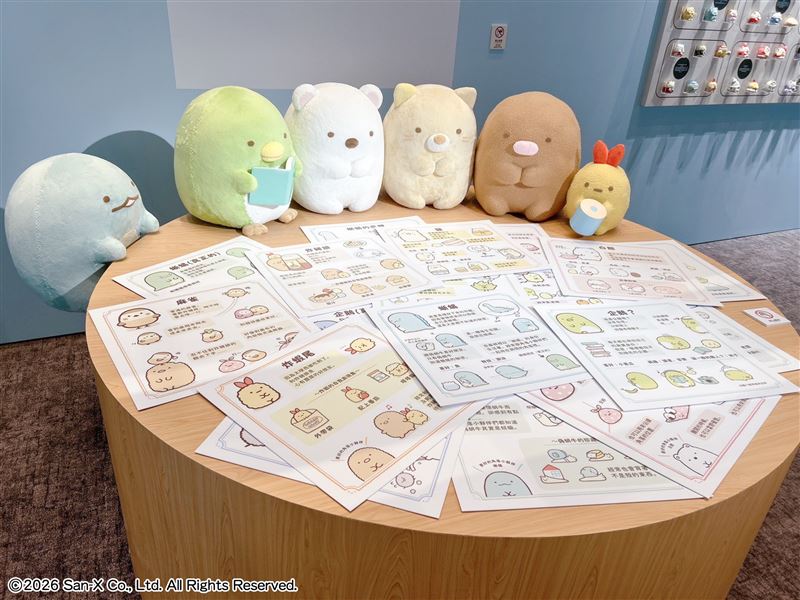 展覽以「趴趴熊」、「拉拉熊」以及「角落小夥伴」為主軸。（圖／主辦單位提供）