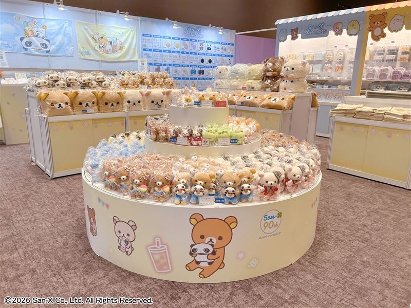 會場販售台灣限定周邊商品。（圖／主辦單位提供）