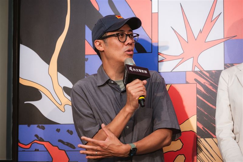 導演陳駿霖挑戰40多國家工作人員集結，是很大的挑戰也很好玩。（圖／台北電影節提供）
