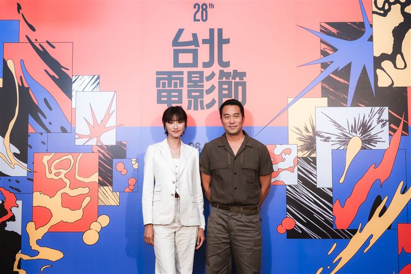 香港演員王丹妮、影帝張孝全是首度合作。（圖／台北電影節提供）