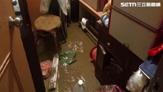 巧遇蔣萬安就發慰問金　災民：買票的感覺