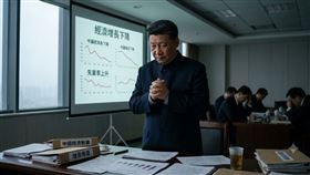 習近平領導的中國經濟已病入膏肓（圖／Gemini製圖）