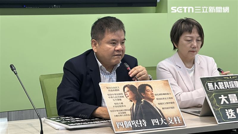 國民黨擬自提黨版無人機條例，莊瑞雄表示，這次後悔藥吃了盼能真的清醒（圖／記者詹宜庭攝影）