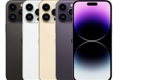 爆料人士聲稱，明年的iPhone 18 Pro Max，重量有可能超過最重的iPhone 14 Pro Max。圖為iPhone 14 Pro Max。（圖／翻攝自蘋果官網）