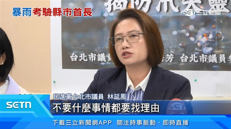 民進黨台北市議員林延鳳出面說明