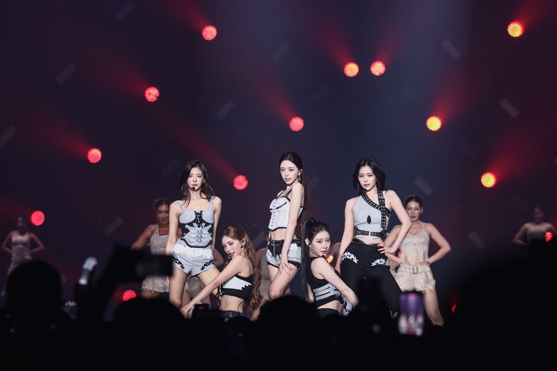 ITZY剛結束高雄巨蛋演出，突加碼公布驚喜重返北上攻蛋。（圖／Live Nation Taiwan提供）