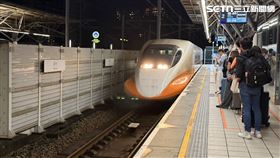 高鐵,車站,月台,新竹站,旅客,乘客（圖／記者李育道攝影）