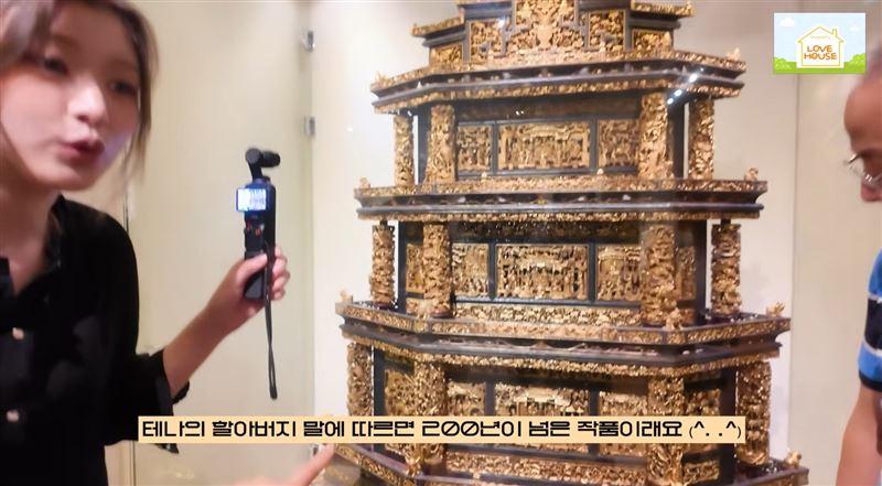 「掌上明珠會館」有許多收藏品。（圖／翻攝自IG）