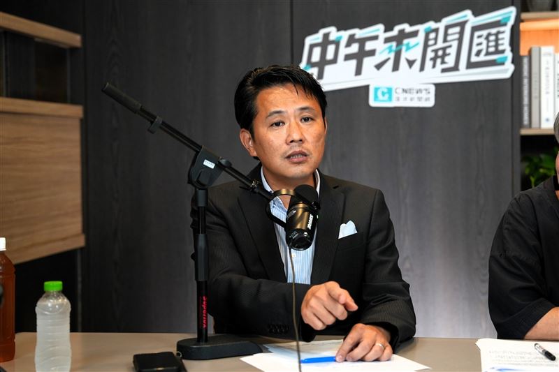 陳以信今日接受主持人黃光芹節目《中午來開匯》專訪（圖／《CNEWS匯流新聞網》提供）