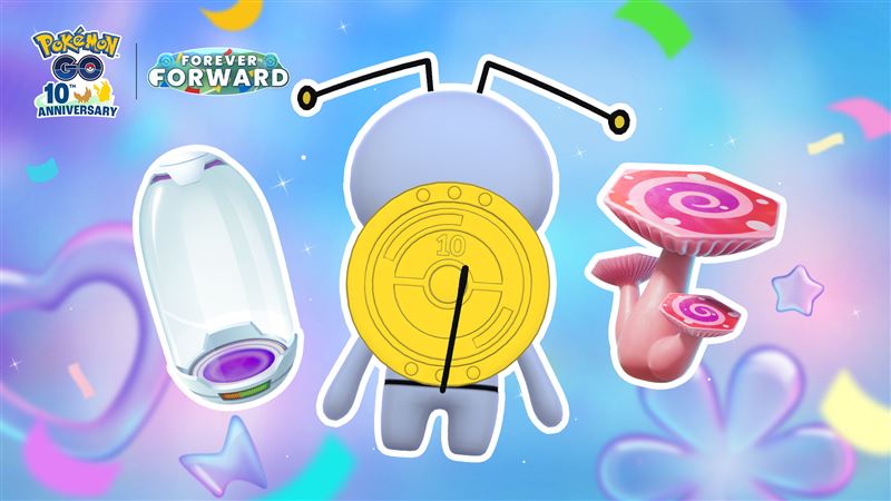 玩家可透過黃金誘餌模組或「重要的寶箱」吸引牠出現。（圖／《Pok&eacute;mon GO》官網）