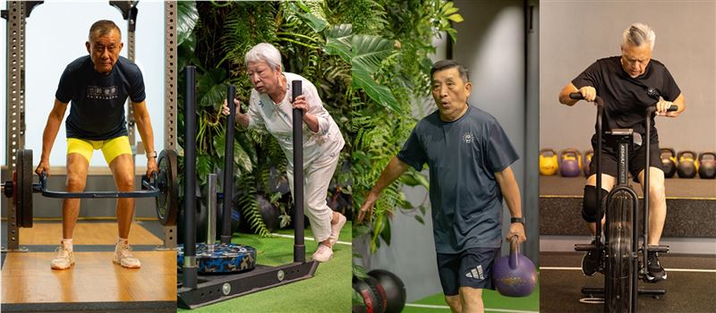 練健康 2026LKK4聖誕老人功能錦標賽 四大比賽項目,六角槓硬舉,推雪橇,農夫走路,風扇車。(圖/練健康提供)
