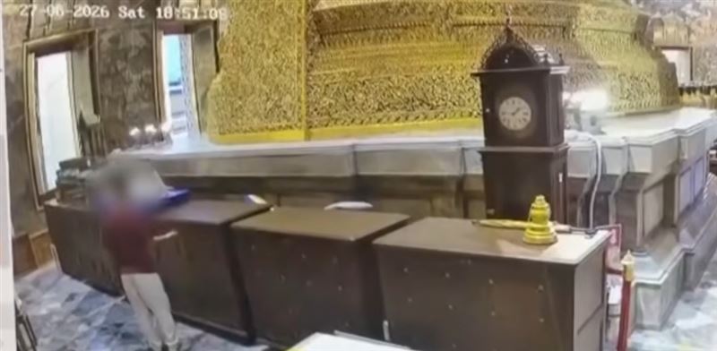少年坦言因為錢快花光了，隔天準備返回寺廟再次行竊，沒想到還沒動手就被警察抓了。（圖／翻攝@ch7hdnews）