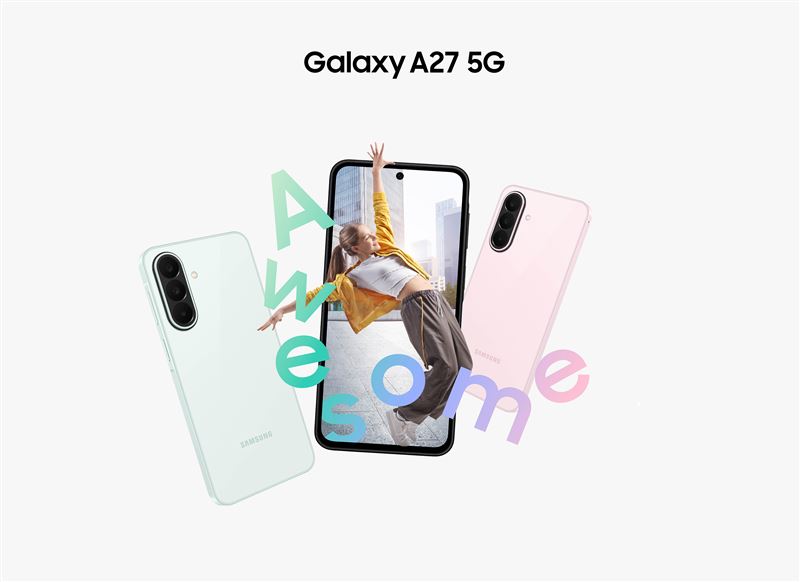 三星Galaxy A27 5G登場，7月3日起於各大通路正式販售