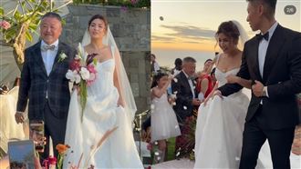 瘦子峇里島完婚！Jennifer絕美正臉首曝光