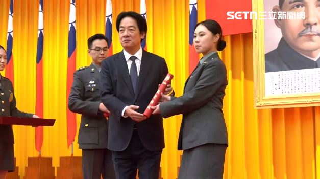賴清德出席「115年三軍八校院聯合畢業典禮」（圖／翻攝畫面）