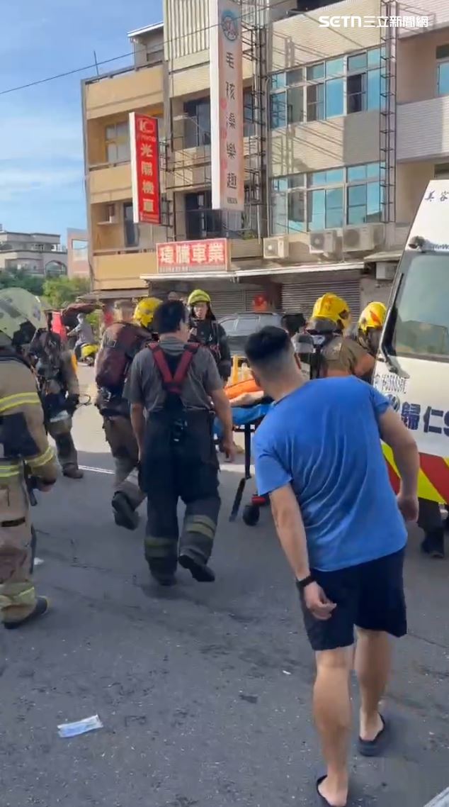 蔡男被尋獲時已經失去呼心跳，送醫後撿回一命。（圖／民眾提供）