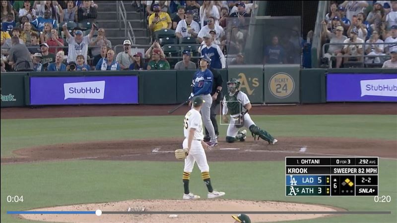 大谷翔平炸裂3分砲。（圖／翻攝自MLB官網）
