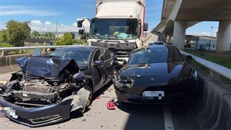 新／台中奪命坡又出事！5車連環撞6人送醫