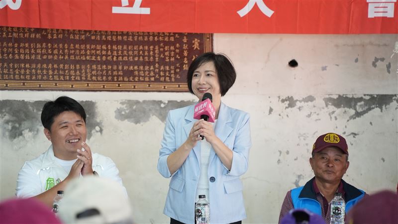 成立大梨山後援會　何欣純自曝打工往事