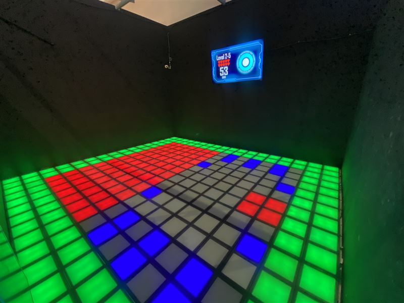 凱撒趣淘漫旅-台南與大型體感互動品牌閃動格子CyberCube合作。（圖／飯店旅宿業者提供）