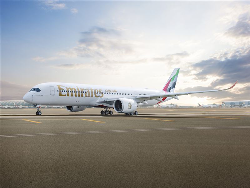 阿聯酋航空新一代A350客機加入台北-杜拜航線（圖／阿聯酋航空提供）