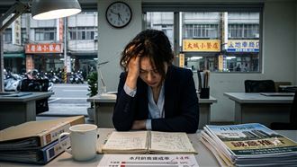 房仲。（AI圖／記者陳韋帆製）